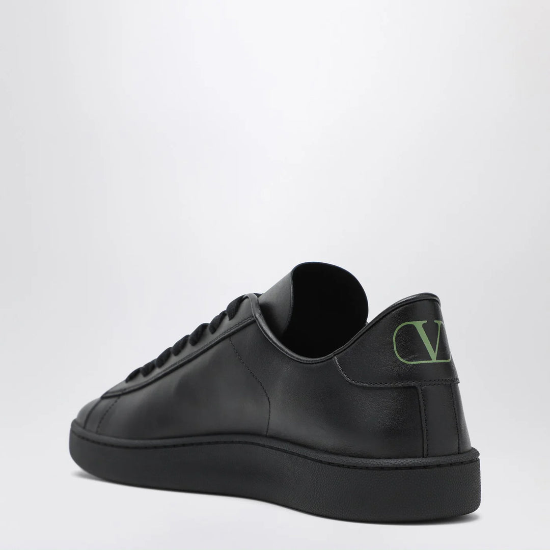 Valentino Garavani - Black leather Royco sneakers