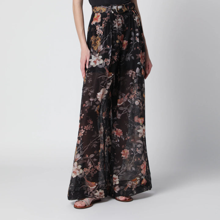 ZIMMERMANN - Black Carousel trousers
