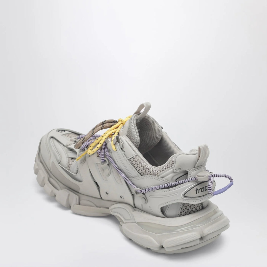 Balenciaga - Track Trail Sneakers in yellow, purple, brown and black
