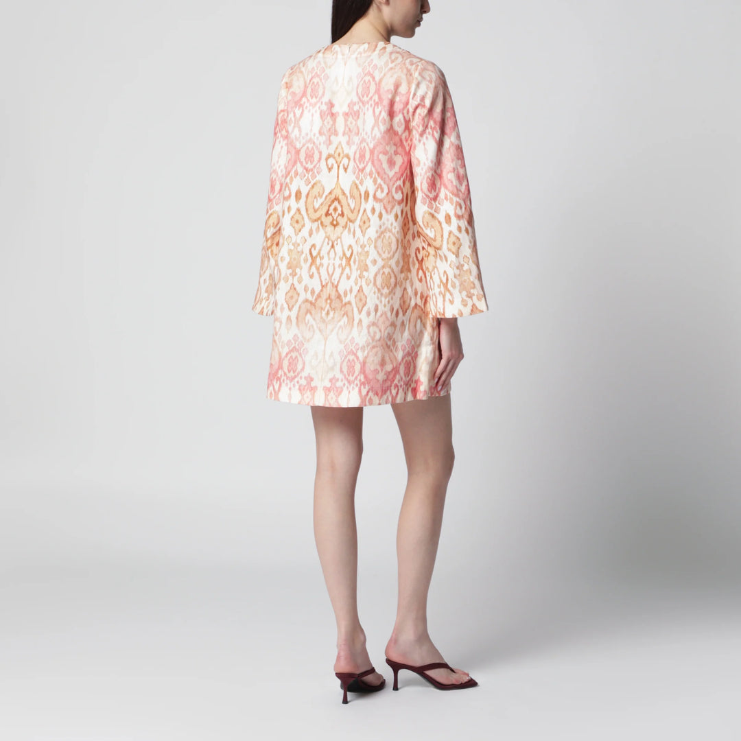 ZIMMERMANN - Pink Aster tunic mini dress