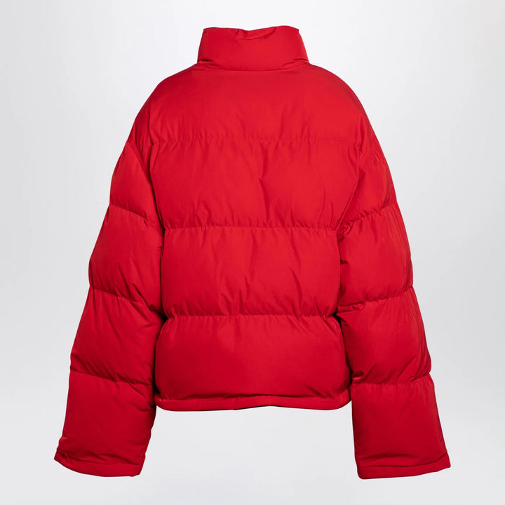 Balenciaga - Reversible red and black down jacket in technical twill