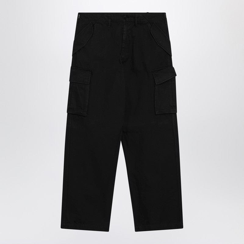 Pants Burberry - Black cotton cargo trousers - 48 IT Brand