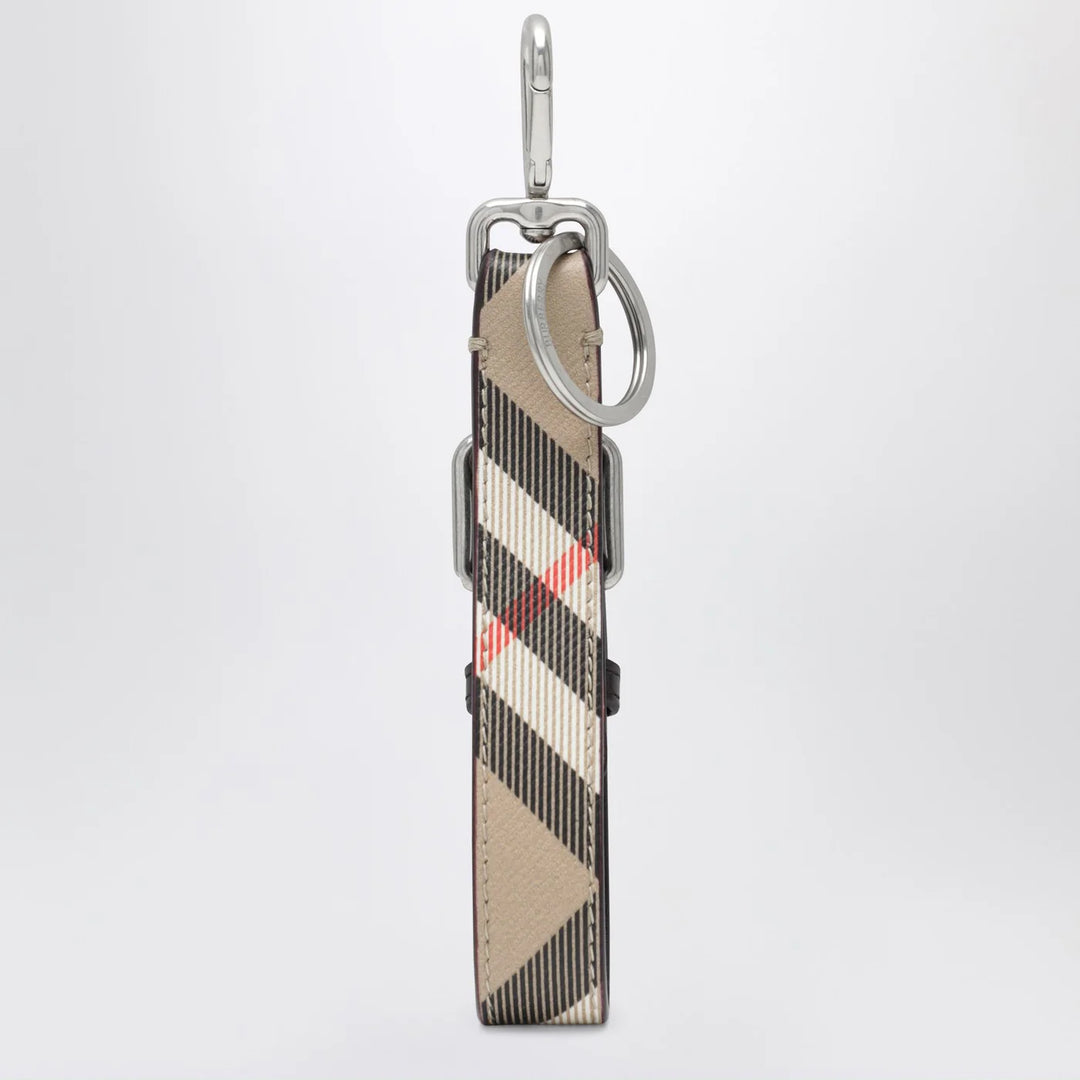 Burberry - Beige Check keychain