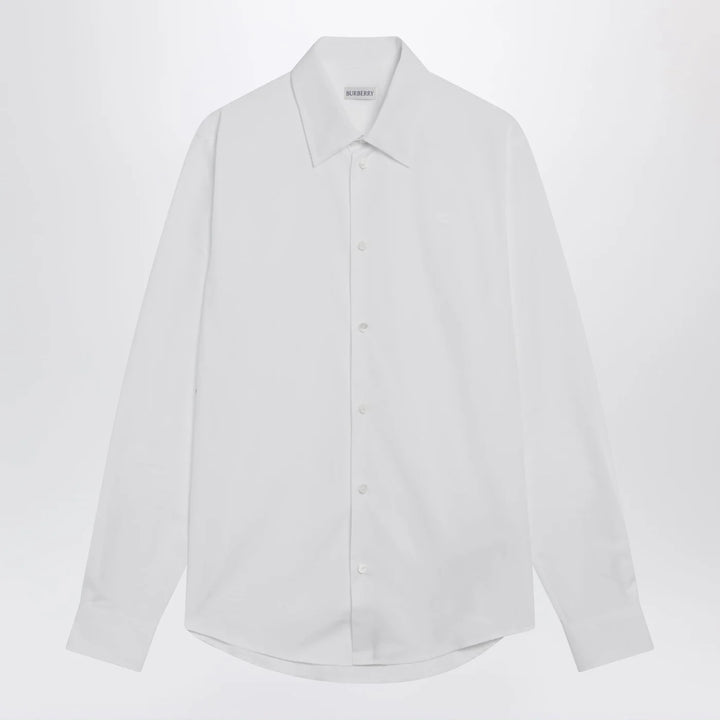 Burberry - White cotton poplin shirt
