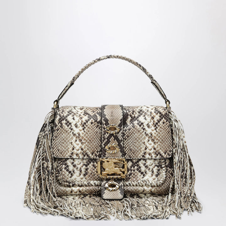Burberry - Small Rider shoulder bag in printed leather