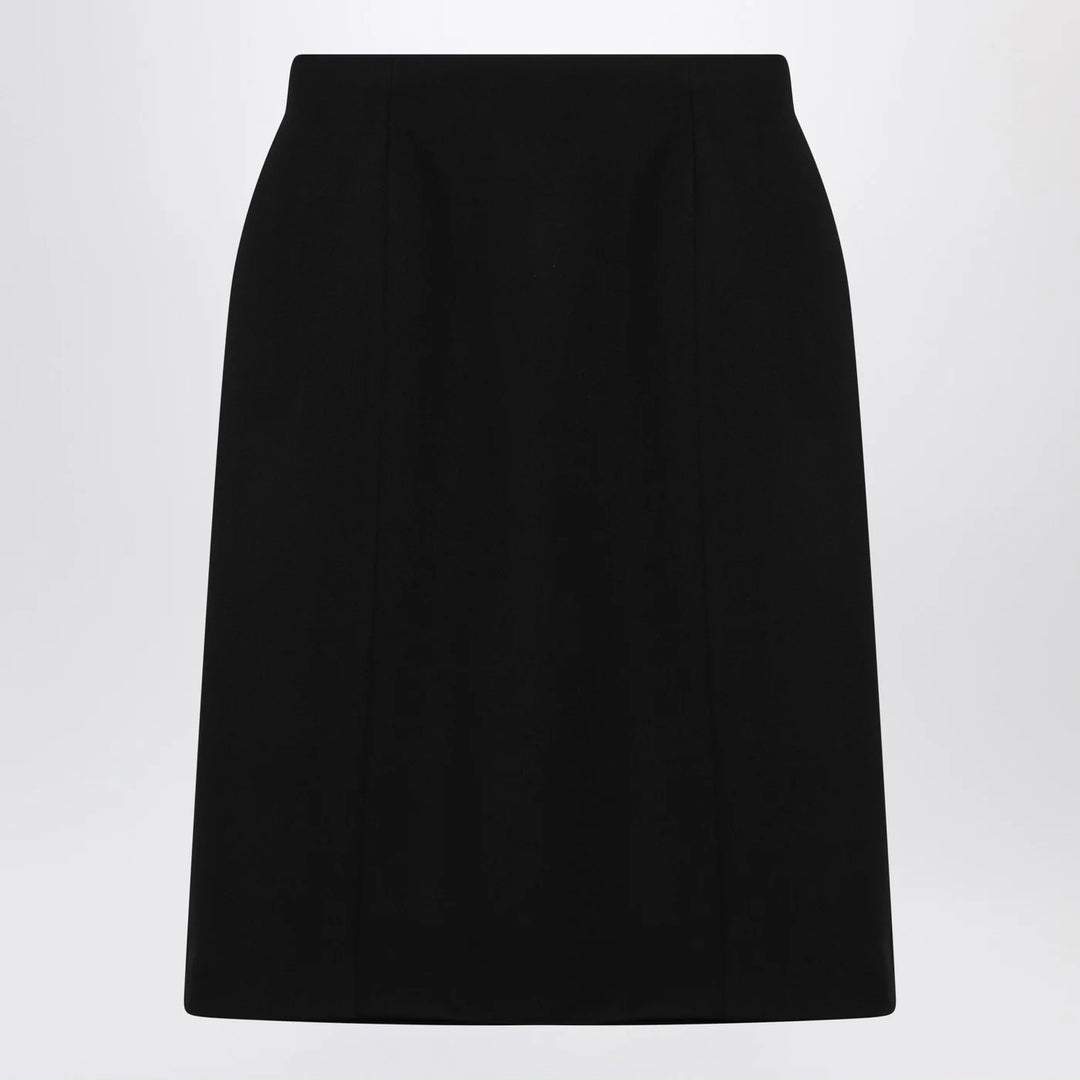 Balenciaga - Black Hourglass midi skirt