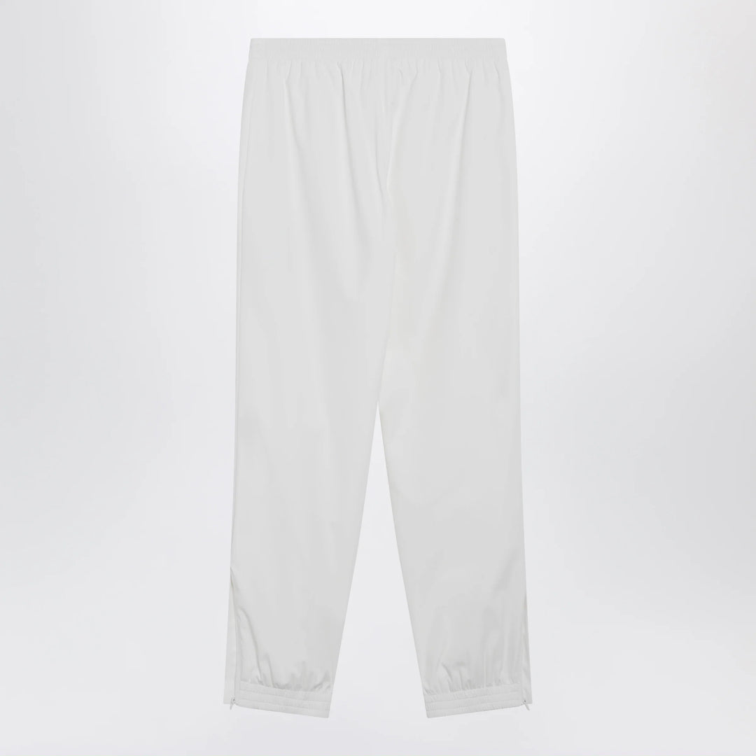 Balenciaga - Logo jogging pants in white polyester