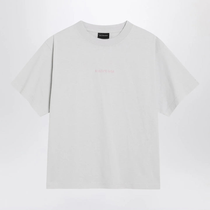 Balenciaga - White Balenciaga Back Medium Fit T-shirt