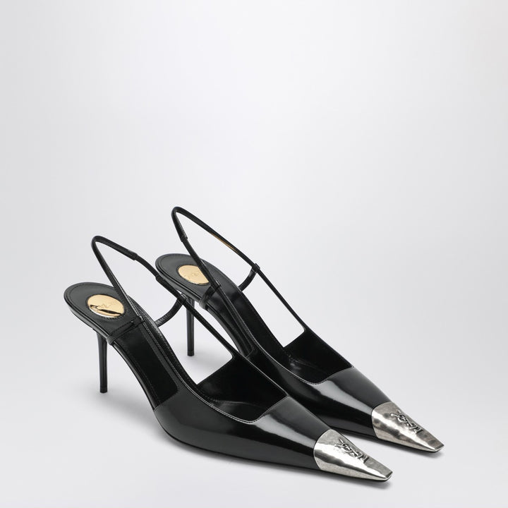 Saint Laurent Jeanne black patent leather pumps