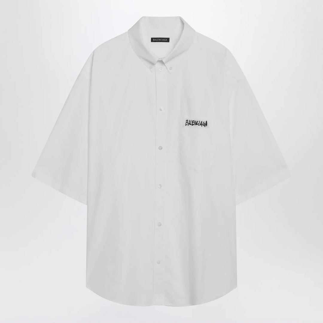 Balenciaga - White Masking Tape shirt