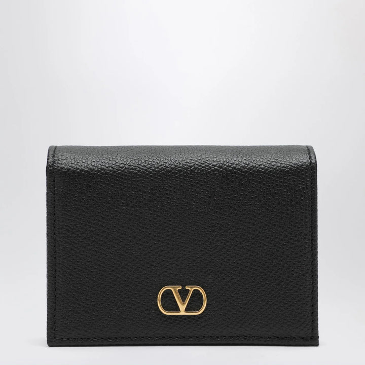 Valentino Garavani - Signature black leather VLogo wallet
