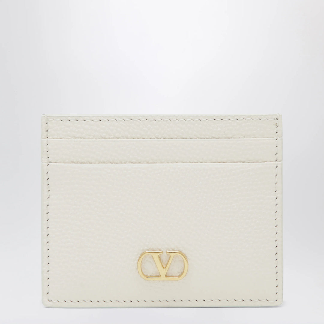 Valentino Garavani - Vlogo Signature ivory cardholder