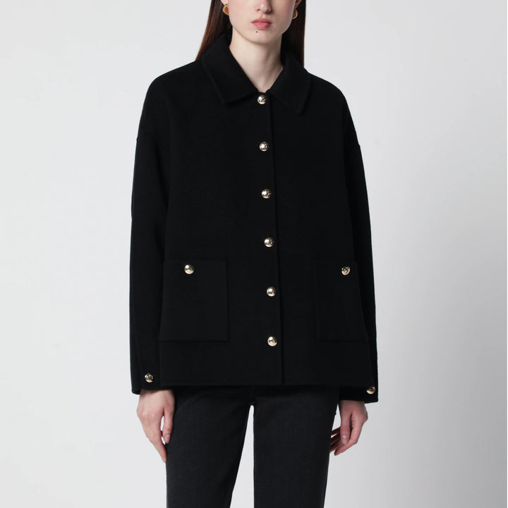 ANINE BING - Black wool and cashmere jacket