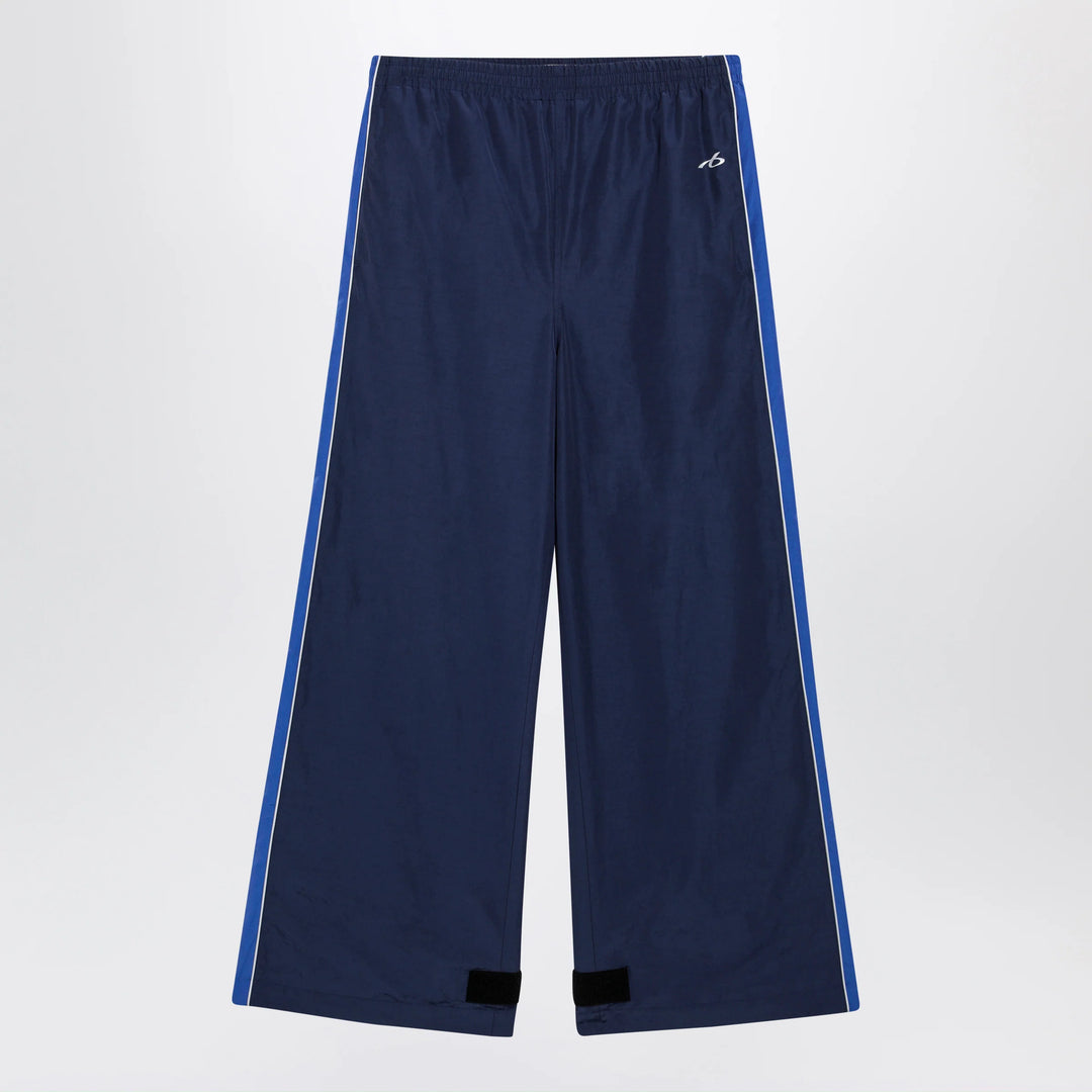 Balenciaga - Techwear jogger pants in navy blue cotton blend