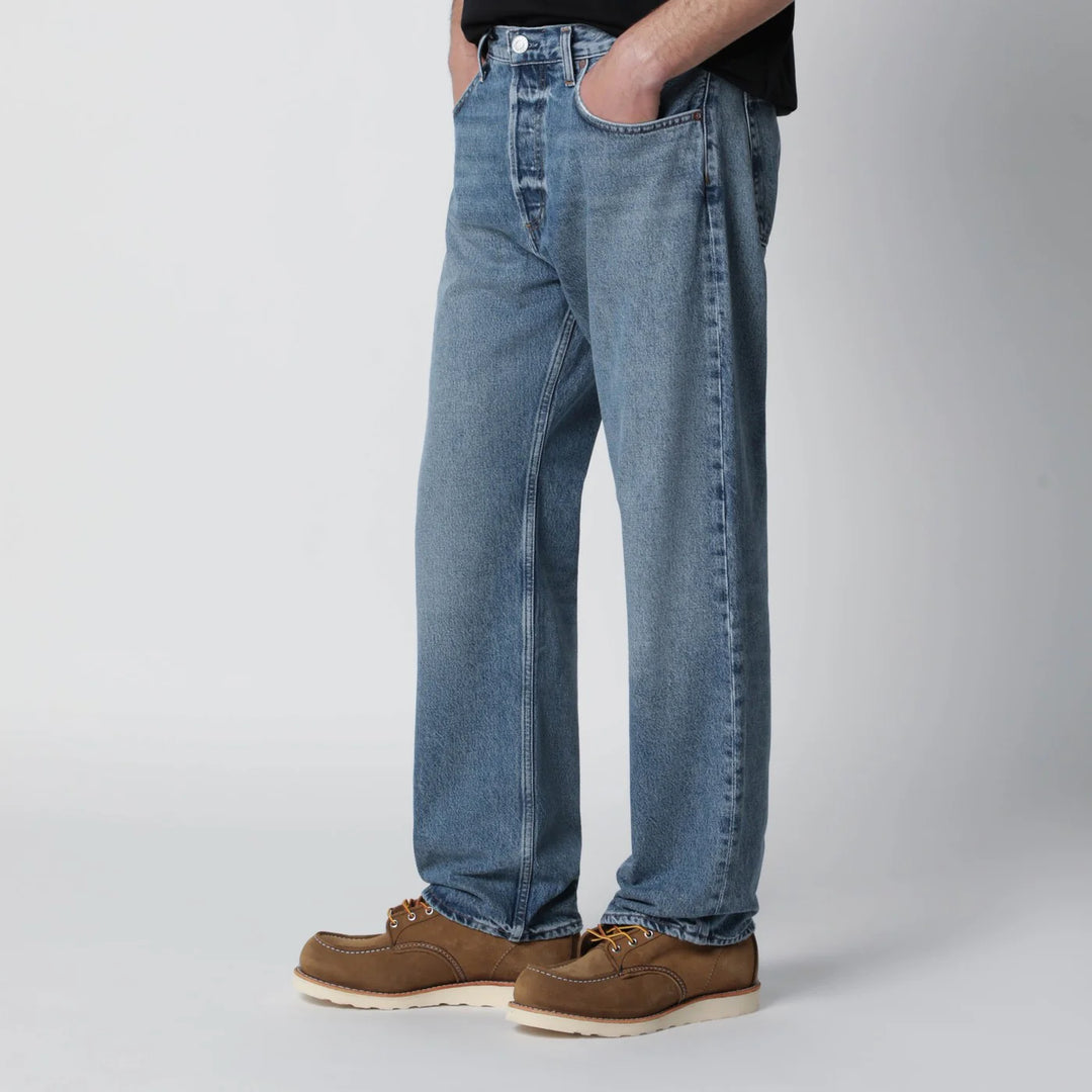 AGOLDE - Blue Friction jeans in regenerated denim