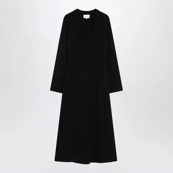 LouLou De Saison - Long black Ari knit dress
