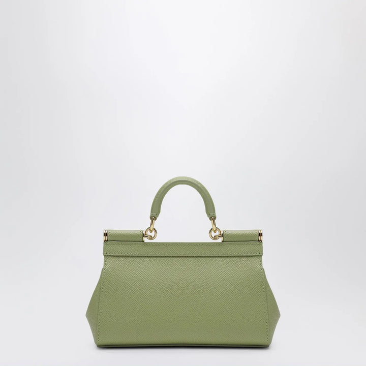 Dolce&amp;Gabbana - Sicily small top handle bag in sage green