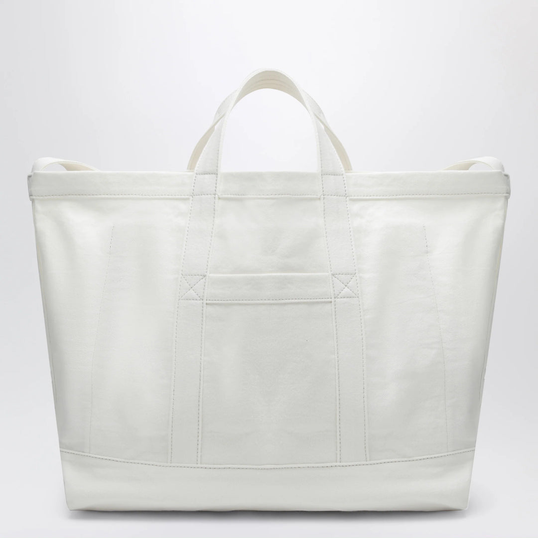 Tekla - White cotton beach bag