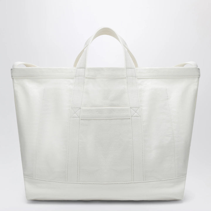 Tekla - White cotton beach bag