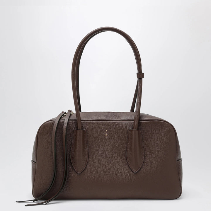 NOESI - Betty brown bag in grained leather