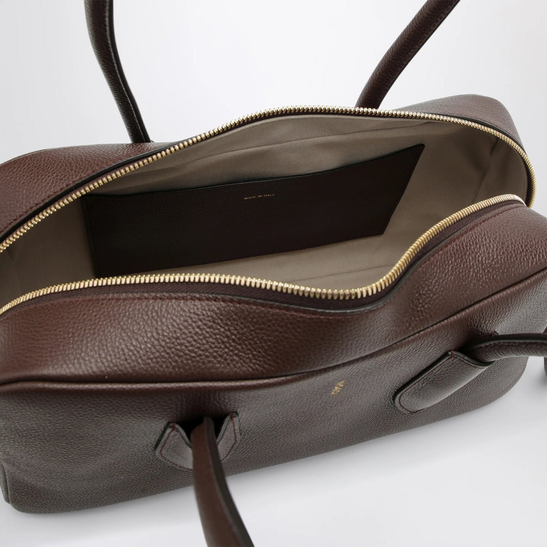 NOESI - Betty brown bag in grained leather