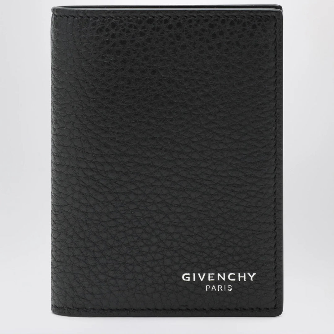 Givenchy - Black full-grain leather cardholder