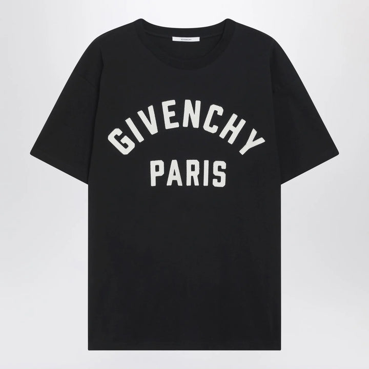 Givenchy - Black short-sleeve logo T-shirt