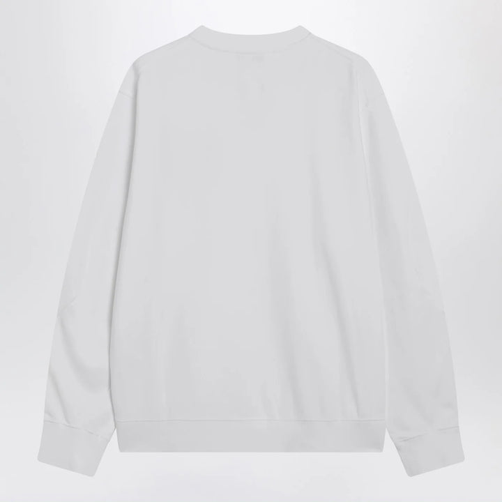Givenchy - White Couture Seam sweatshirt with embroidered logo