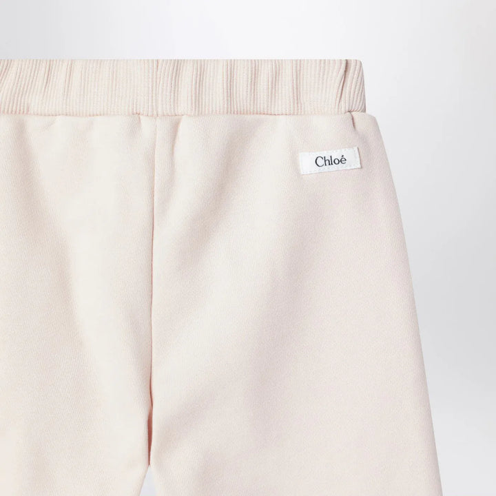 Chloé - Petal pink cotton trousers