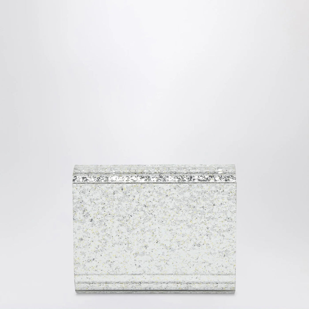 Jimmy Choo - Champagne-coloured Candy clutch