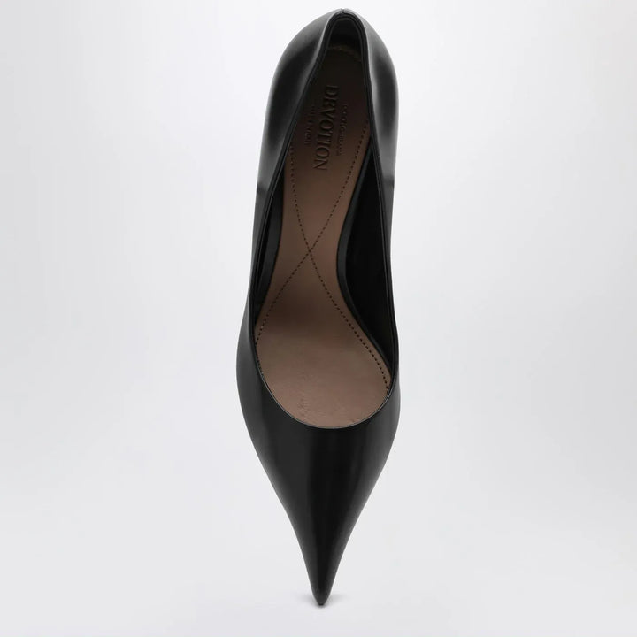 Dolce&amp;Gabbana - Black calfskin Devotion pumps