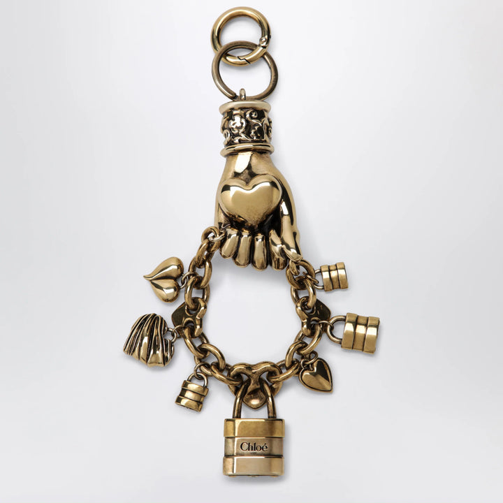 Chloé - Chloé Symbols Hand &amp; Heart bag charm