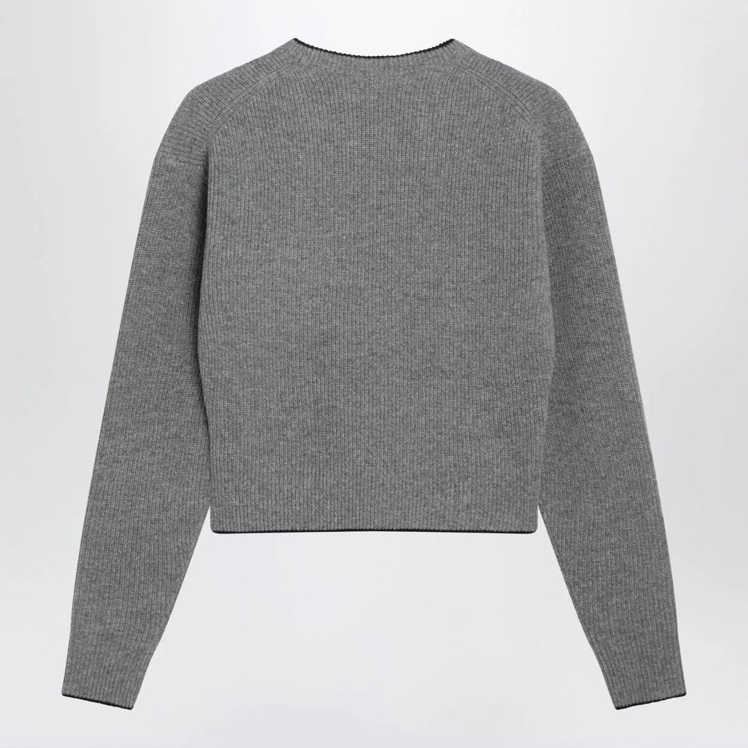 Chloé - Gray wool and cashmere sweater
