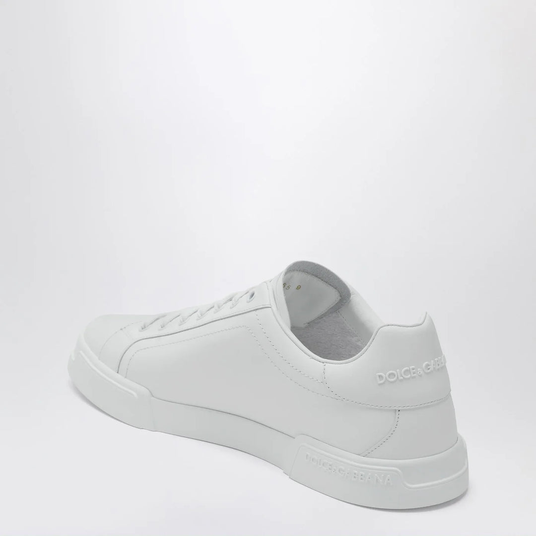 Dolce&amp;Gabbana - White Portofino Sneakers in leather