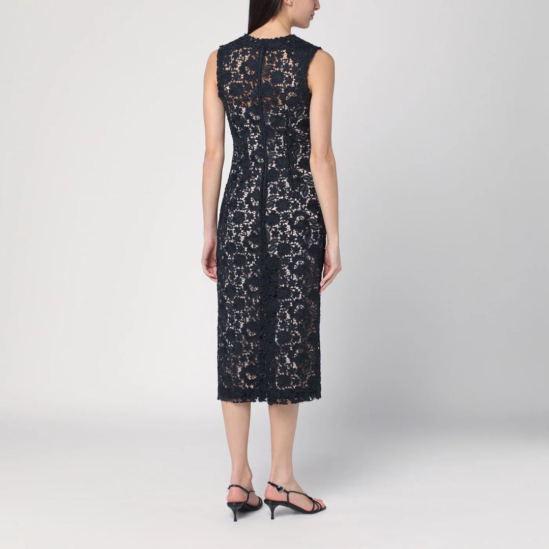 P.A.R.O.S.H. - Blue lace midi dress