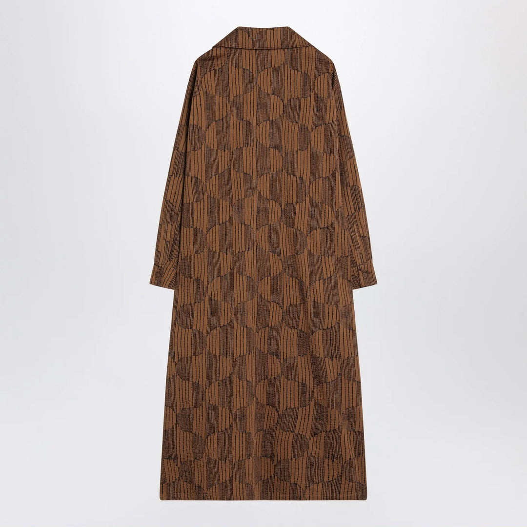 Max Mara - Olive green shirt dress in cotton