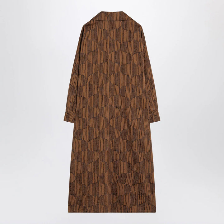 Max Mara - Olive green shirt dress in cotton