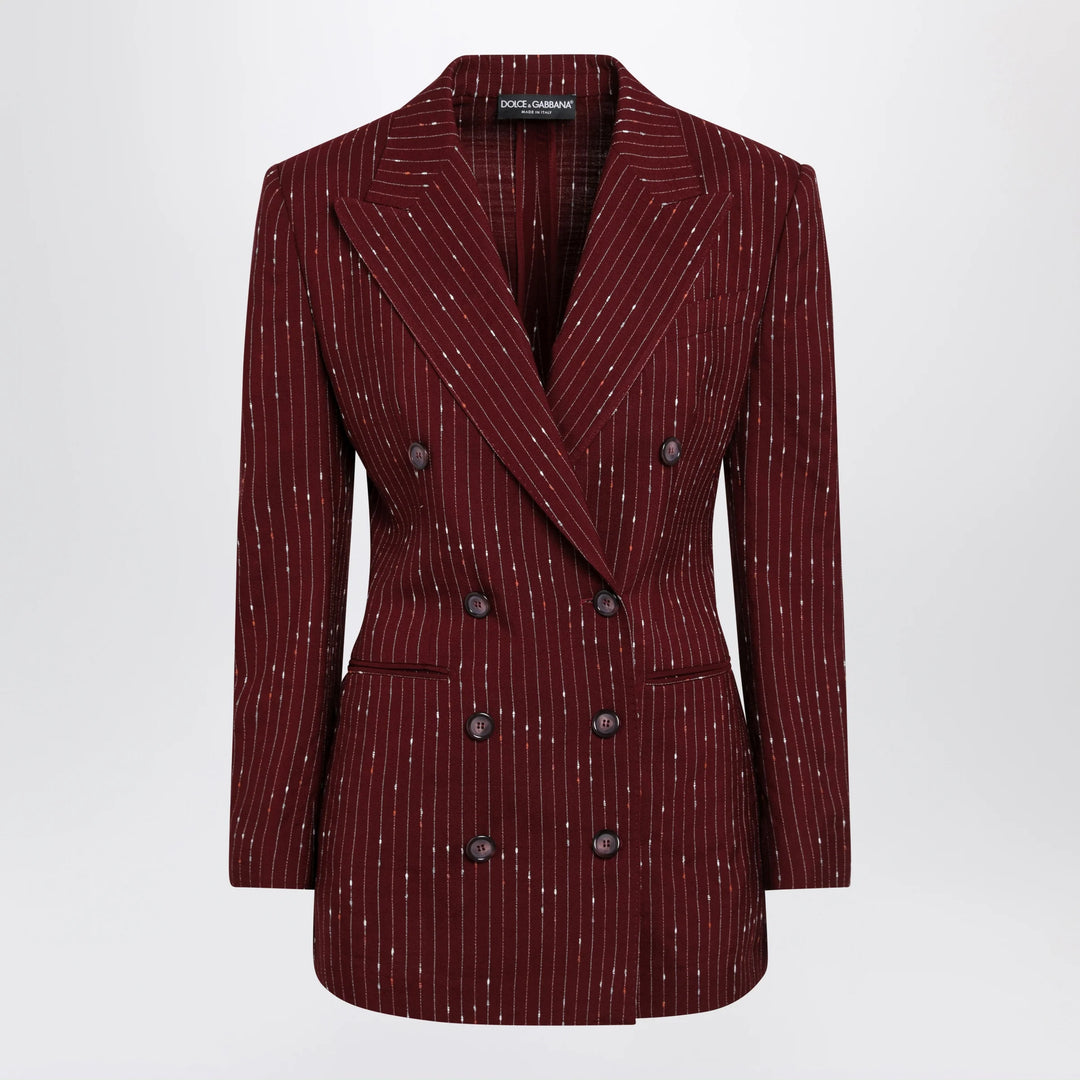 Dolce&amp;Gabbana - Taormina pinstripe double-breasted jacket