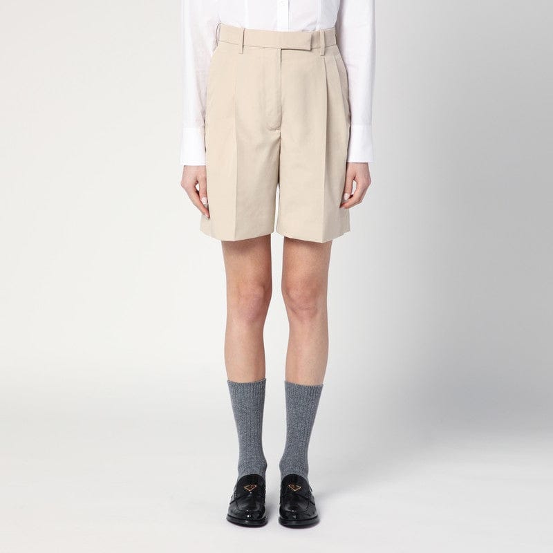 Shorts Thom Browne - Khaki Bermuda shorts in cotton blend - 42 IT Brand