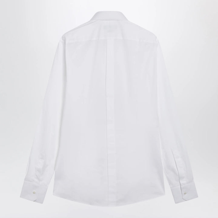 Dolce&amp;Gabbana - Gold Fit stretch poplin shirt in optical white