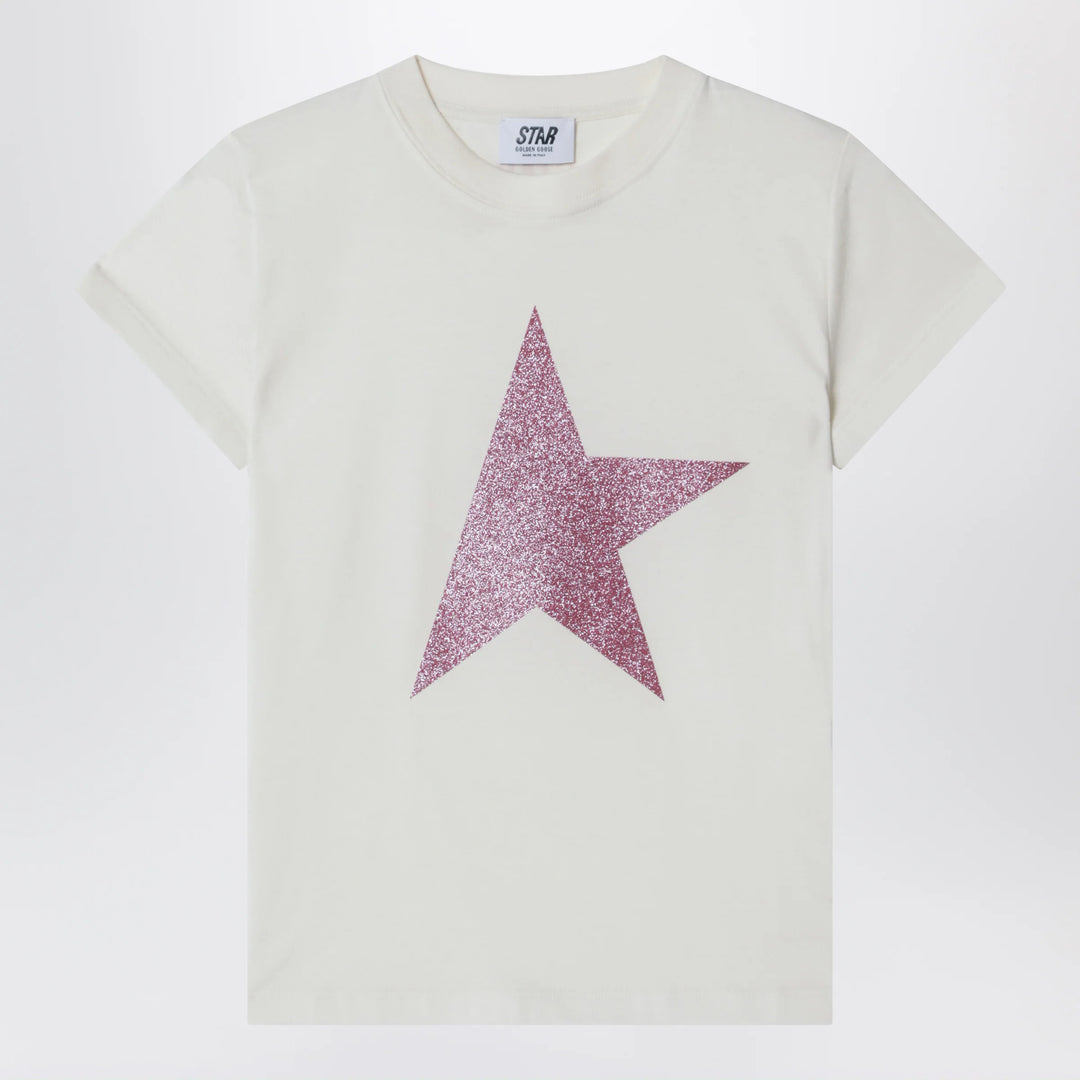 Golden Goose - White cotton Star T-shirt