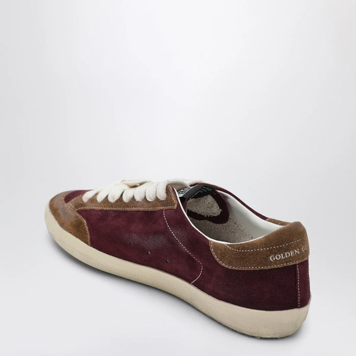 Golden Goose - Bordeaux/white/brown Super Star Sneakers