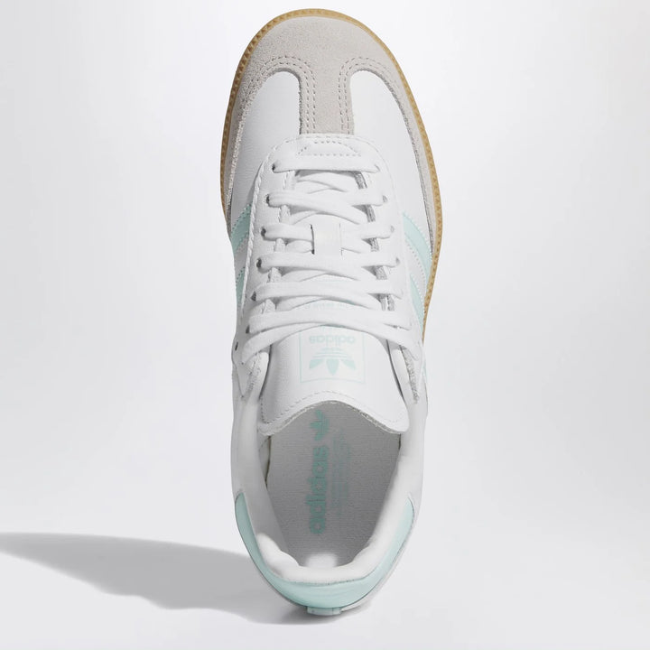 adidas Originals - Samba OG white/aquamarine sneaker