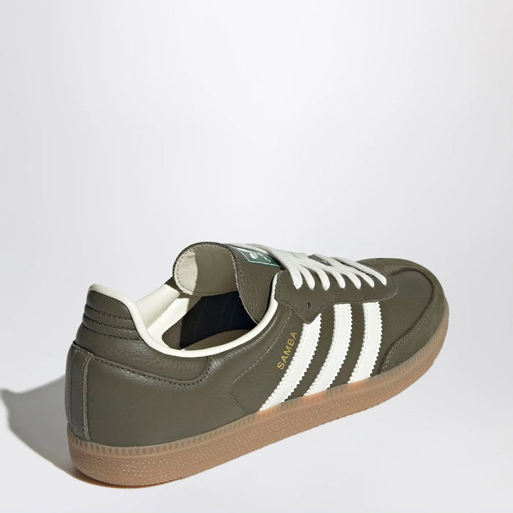 adidas Originals - Sneakers Samba OG Medium Dark Khaki/Off White/Gum