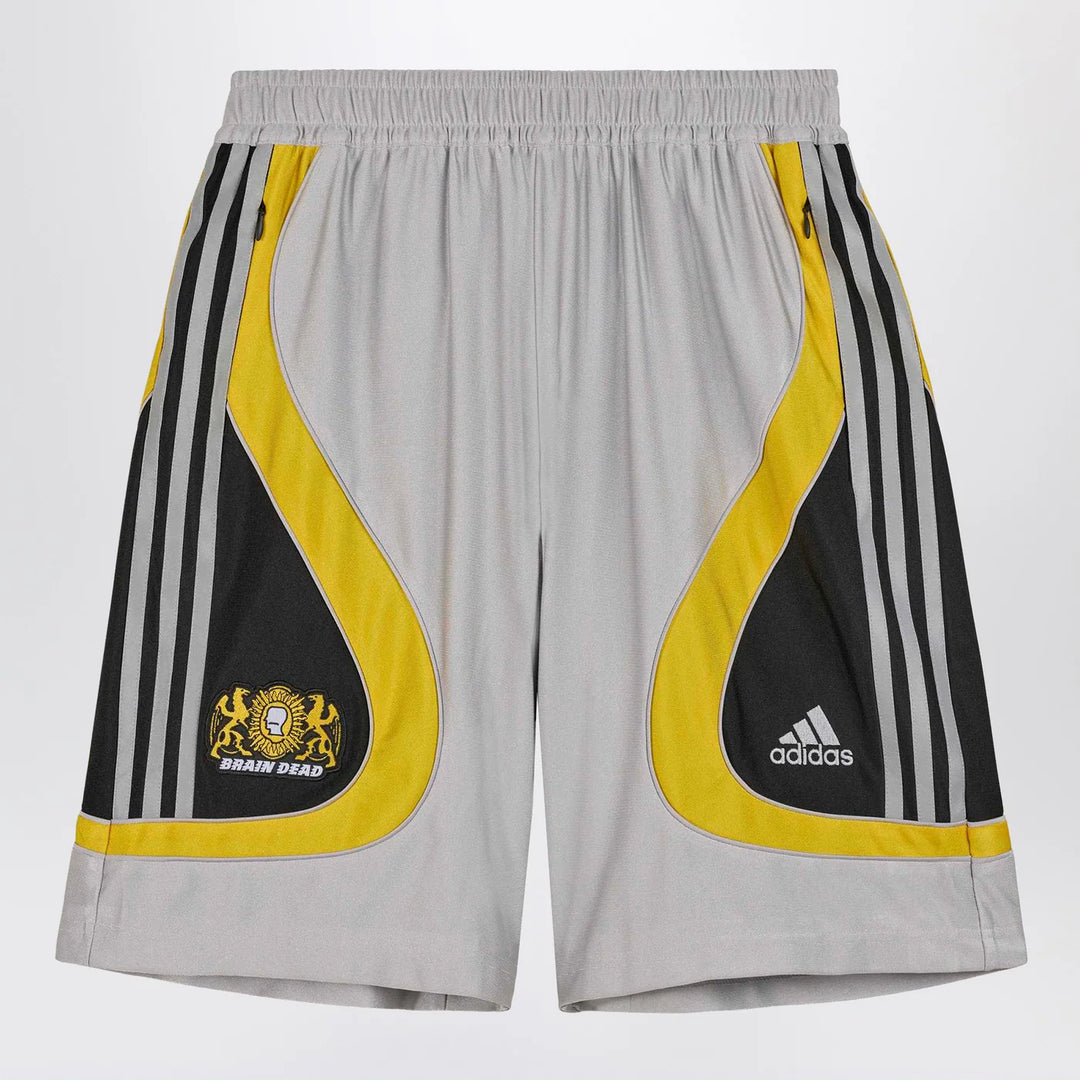 adidas x Brain Dead - Shorts Silver Metallic