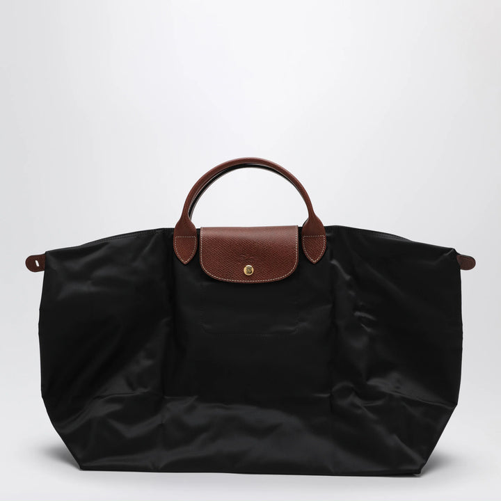 Longchamp - Black Travel bag Le Pliage Original L