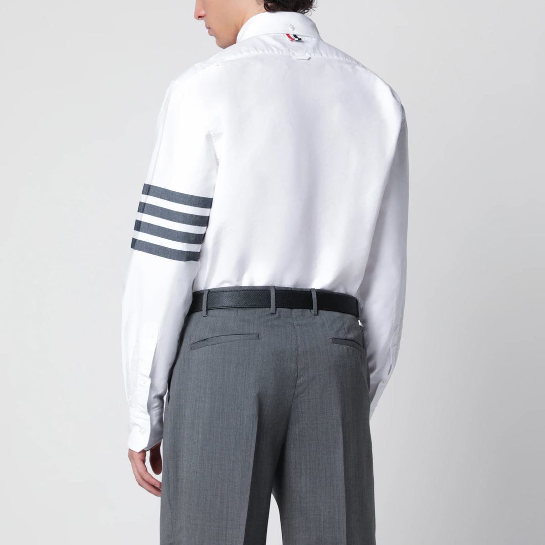 Thom Browne - White cotton button-down shirt