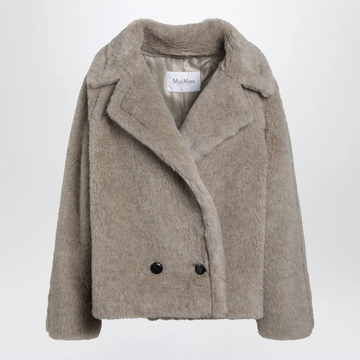 Max Mara - Sand-coloured Teddy coat in alpaca and cashmere
