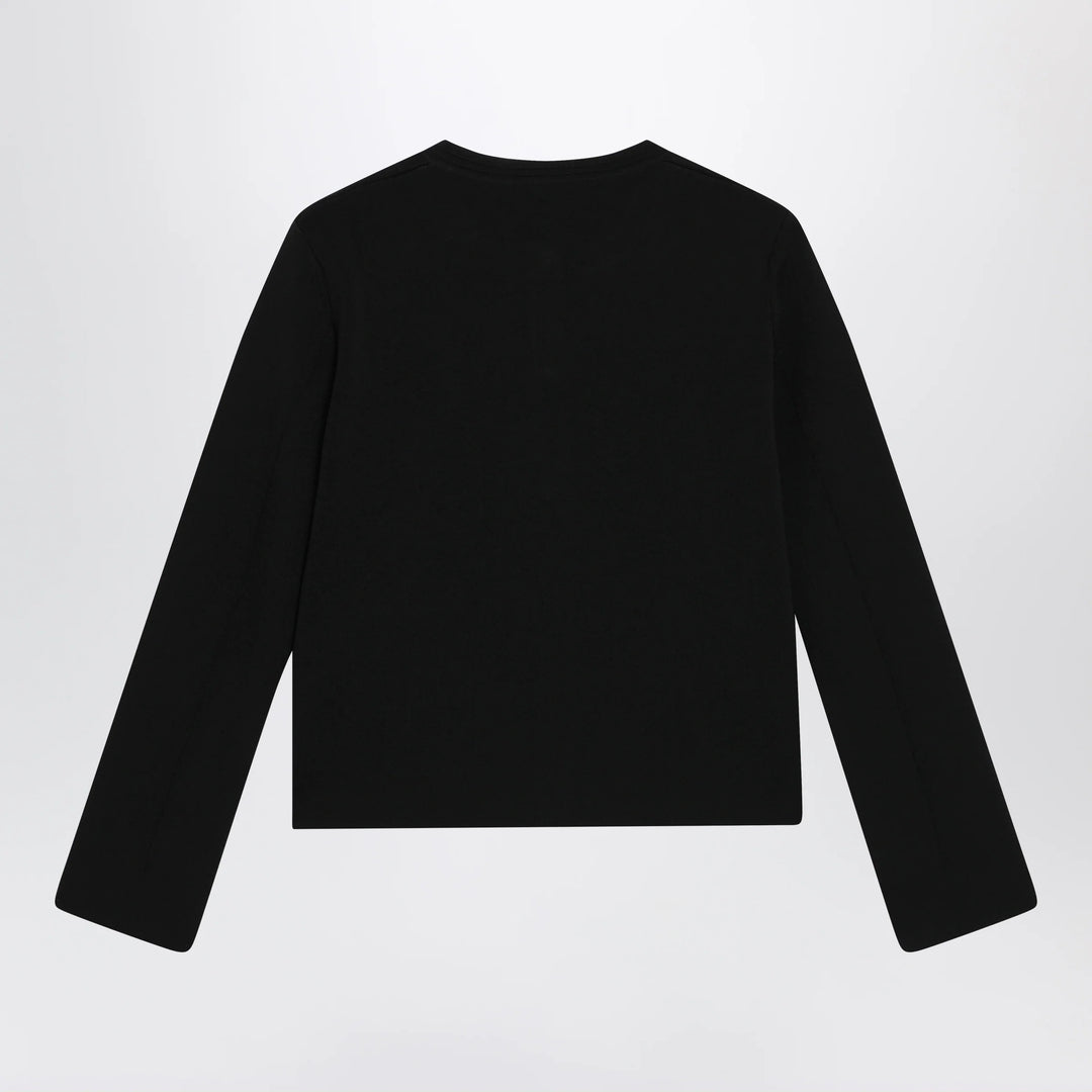 Max Mara - Black viscose-blend cardigan