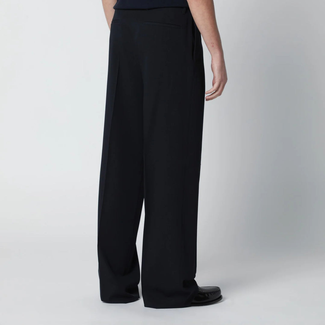 Lardini - Blue wool trousers